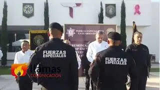 Recibe SSPT a nuevos elementos de Fuerza Especiales de la Guardia Estatal / Llamas Comunicaci&oacute;n 