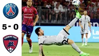 PSG Vs Clermont Foot 5-0 | Extended Highlights & All Goals 2022