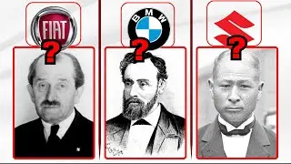Guess the car logo, through the company founder.