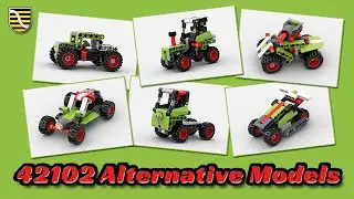 Lego Technic 42102 (Mini CLAAS XERION) Alternative Models Instructions Android App - #lego #technic