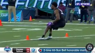 Chandon Sullivan Receives the Primetime Sportz Game Ball