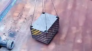 Deck crane LOAD TEST