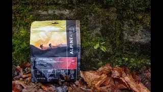 AplineAire Food Review: Beef Stew Freeze Dried Backpack Meal Rehydrated with Creek Sourced Water