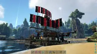 Ark - Raft Pirate Ship/Boat - 