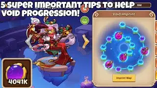 My top 5 tips for Void progression in idle heroes!