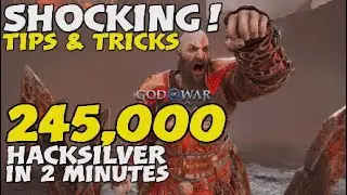 GOD OF WAR RAGNOR&Ouml;K Tips and Tricks 245,000 Hacksilver in 2 minutes Muspelheim Farming