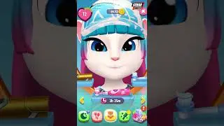 My Talking Angela 2 Gameplay || Pretty Talking Angela Blinking Her Beautiful Eyes