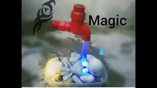How to make floating fountain. Make invisible water pump. DIY.