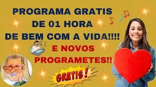 PROGRAMA GOSPEL DE 01HR DE BEM COM A VIDA 07 -   NOVOS PROGRAMETES - GRATIS PARA SUA RADIO.