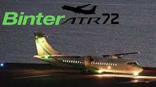 Binter Canarias Atr72-600 NIGHT takeoff at Madeira International Airport