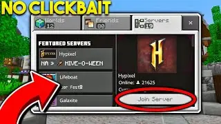 Как играть в Hypixel в MCPE! &mdash; Minecraft PE (Pocket Edition, Xbox, Windows 10, PS4, Switch)