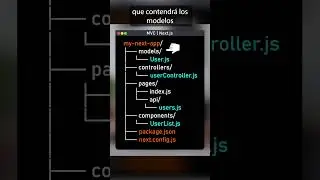 Recomendación usar el patrón MVC dentro de Next.js