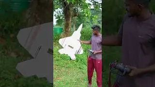 How to make Rc Aeroplane🔥 diy rc aeroplane. diy f-22 Raptor #diy #f22raptor #aeroplane #technology