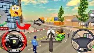 Mega Ramp Police Car Racing 3D 😱 Police Simulator Police Games gameplay 😯 Android Games
