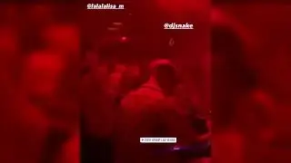 LISA with DJ SNAKE  at Zouk Nightclub Las Vegas #MONEY #SXYGIRL #SG  #shorts