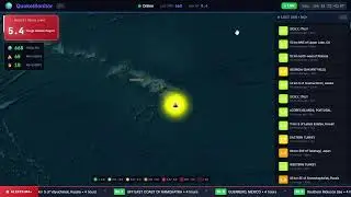 🔴 LIVE 24/7 - Real-Time Earthquake Monitor | Global Seismic Activity | #earthquake #live