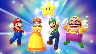 Mario Party 10 - Mario vs Wario vs Luigi vs Daisy - Airship Central (Master CPU)