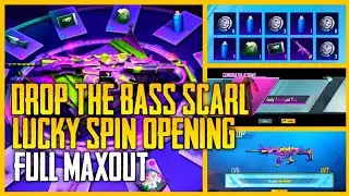 DROP THE BASS SCARL LUCKY SPIN OPENING - PUBG Mobile New Lucky Spin Opening 🔥 | Detonator Gaming