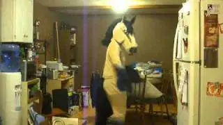 Horse Mascot Costume