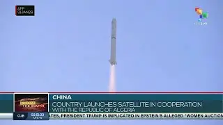 China launches satellite in cooperation with the Republic of Algeria