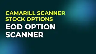 Camarilla Scanner for stock options