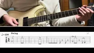 [TAB譜] ソーダ(sumika) Guitar riff cover [ギター]