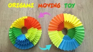 Origami Moving Toy! Easy Paper Antistress Toy!
