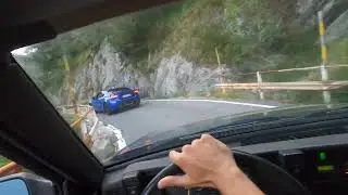 Alfa 75 touge w/ Subaru BRZ - 4K