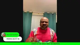JESUS IS THE ONLY WAY TO HEAVEN Evangelist Yemi Soetan IVCC Inter'l