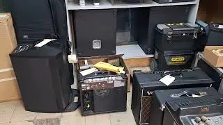 Musical and Pro Sound Equipment repair shop where I work