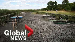 Waters run dry across Europe as widespread droughts plague Northern Hemisphere