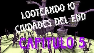 Minecraft Cortx, Episodio5 (&iquest;Cuanto loot sacaremos de 10 End city?), Conseguimos los &eacute;litros