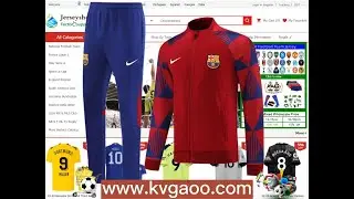 22-23 Barcelona (Red) Jacket Adult Sweater tracksuit set 【kvgaoo】