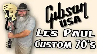 Gibson Les Paul Custom 70s Blues Jam and Overview