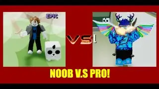 NOOB V.S PRO! | Roblox Monster Hunting Simulator