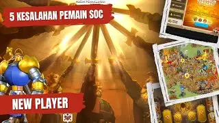 Top 5 Kesalahan Fatal Pemain Baru di KVK SOC! ❌ Jangan Ulangi Hal Ini di RoK!