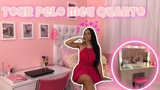 TOUR PELO MEU QUARTO ROSA