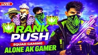 🔺 (LIVE) 🔺 BR RANK PUSH SOLO VS SQUAD#shortfeeds #ffgaming #custom #viral #op #clutchgaming