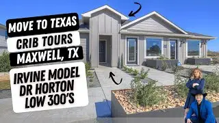 🏡 The Irvine Floor Plan | 4-Bedroom New Home in Maxwell, TX | Modern Farmhouse Tour 🚪
