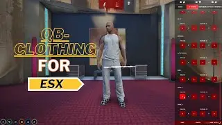 QB-Clothing Esx  | Fivem script | Qbcore Script
