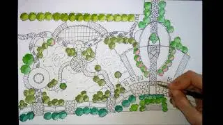 water color presentation 4 الاظهار بالالوان المائية