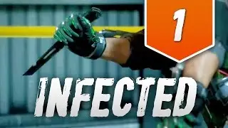COD: Advanced Warfare - Infected Live - Multiplayer Gameplay #1 - I'M GETTING OUTTA HERE!