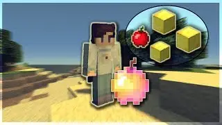 crafting a NOTCH APPLE in hypixel uhc