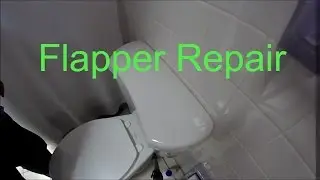 How to Fix a Flapper- with test to see if your flapper is leaking
