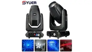 YUER&trade;️ Professional OSRAM 380W 19R Beam Wash Spot 3in1 Moving Head