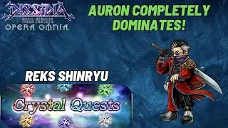 DFFOO [EoS] Weekly Crystal Mission: Auron DOMINATES Reks Shinryu!!