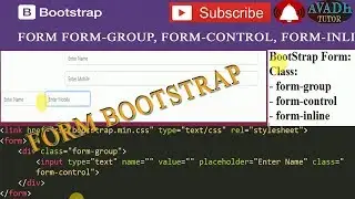 bootstrap form design || bootstrap form-group form-control || bootstrap tutorial