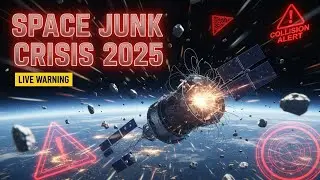 🔥 SPace Junk Crisis 2025 Explained | Kessler Syndrome | Space Debris Danger | NASA Warning