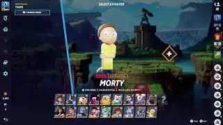Multiversus season 1 MORTY GAMEPLAY