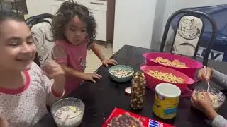 Caf&eacute; da manh&atilde; com cereal!